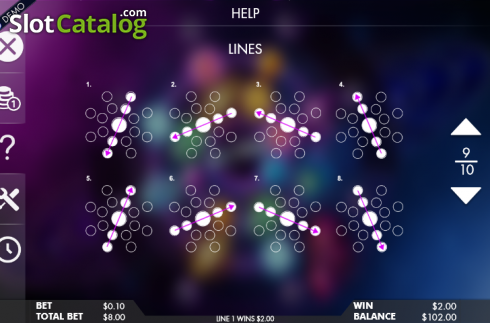 Πίνακας πληρωμών 9. Wild Space Κουλοχέρης