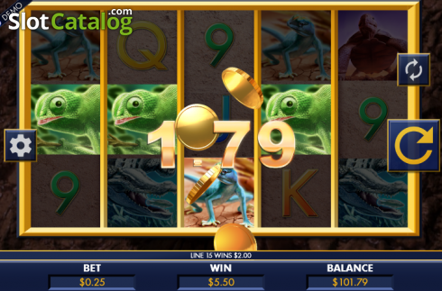 Οθόνη 2. Reptile riches Κουλοχέρης