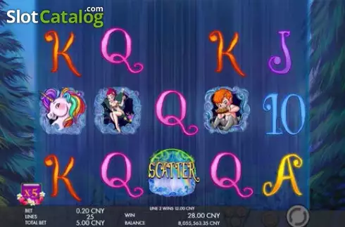 Οθόνη 3. Unicorn grove Κουλοχέρης