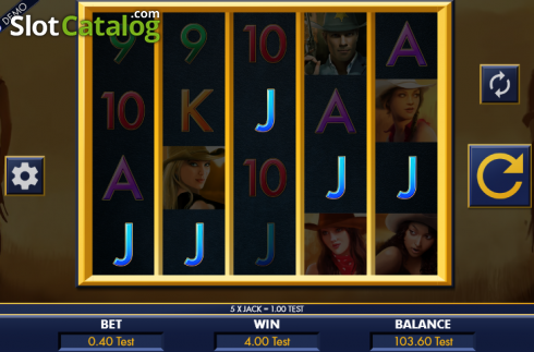 Οθόνη 3. Belles Bandits Κουλοχέρης