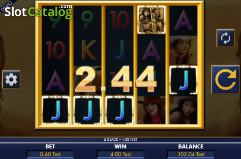 Οθόνη 4. Belles Bandits Κουλοχέρης