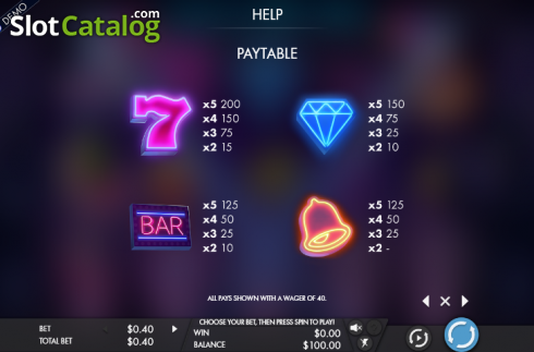 Πίνακας πληρωμών 3. Fruity Grooves Κουλοχέρης