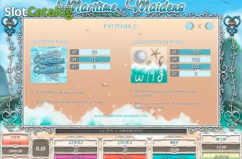 Οθόνη3. Maritime Maidens Κουλοχέρης 
