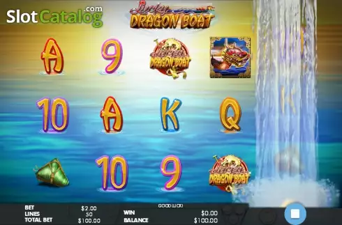 Οθόνη 4. Lucky Dragon Boat Κουλοχέρης