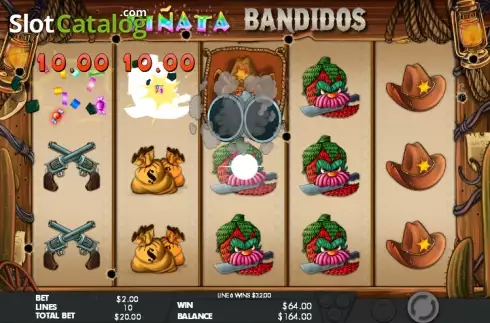 Οθόνη 2. Piñata Bandidos Κουλοχέρης