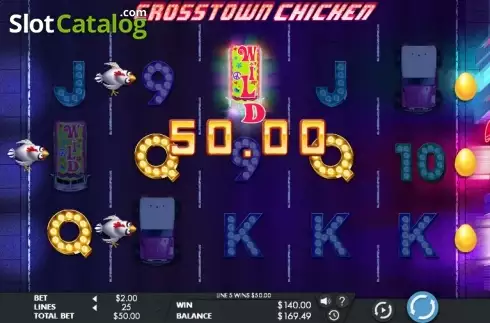 Οθόνη 3. Crosstown Chicken Κουλοχέρης 