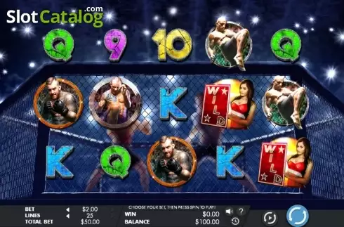 Οθόνη 1. Primetime Combat Kings Κουλοχέρης