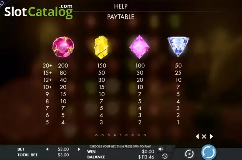 Οθόνη3. Mysterious gems Κουλοχέρης
