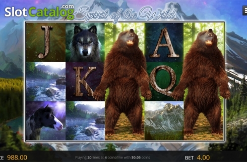 Οθόνη3. Spirit of the Wild Κουλοχέρης