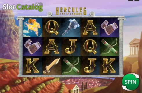 Οθόνη2. Hercules The 12 Labours Κουλοχέρης 