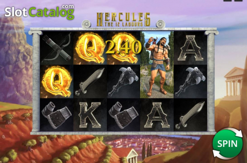 Οθόνη3. Hercules The 12 Labours Κουλοχέρης 