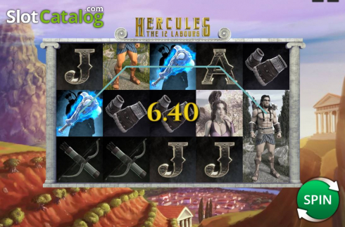Οθόνη4. Hercules The 12 Labours Κουλοχέρης 