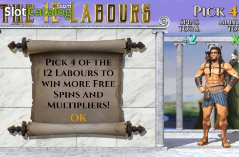 Οθόνη6. Hercules The 12 Labours Κουλοχέρης 