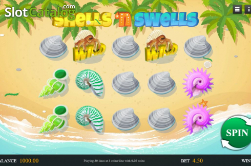 Οθόνη2. Shells 'n Swells Κουλοχέρης