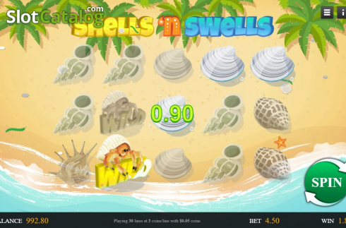 Οθόνη4. Shells 'n Swells Κουλοχέρης
