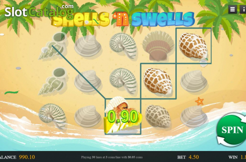 Οθόνη5. Shells 'n Swells Κουλοχέρης