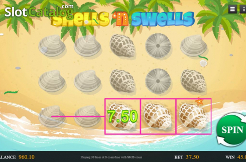 Οθόνη6. Shells 'n Swells Κουλοχέρης
