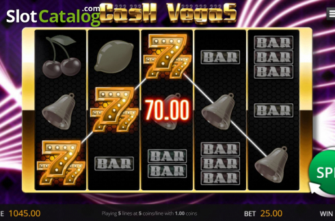 Οθόνη3. Cash Vegas Κουλοχέρης