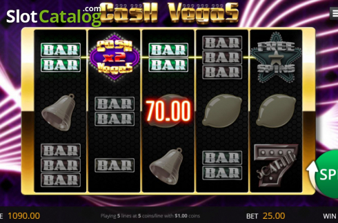 Οθόνη4. Cash Vegas Κουλοχέρης