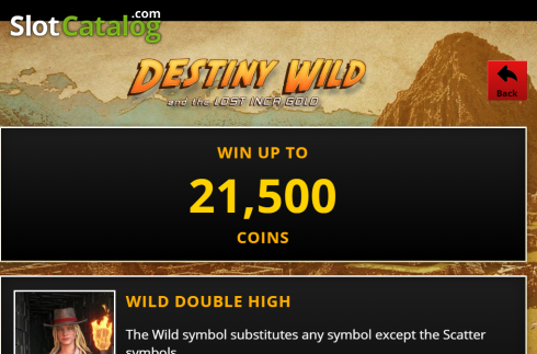 Οθόνη6. Destiny Wild Κουλοχέρης