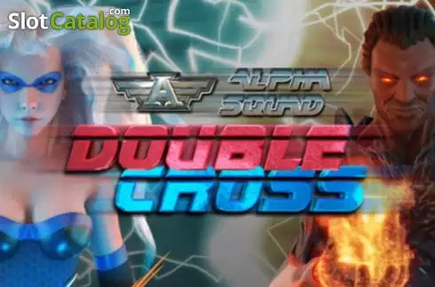 Alpha Squad Double Cross Λογότυπο Alpha Squad Double Cross Λογότυπο
