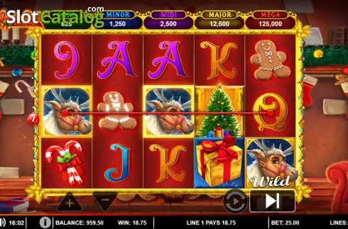 Οθόνη4. Jingle Bell Jackpots Κουλοχέρης