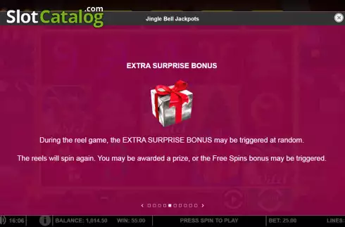 Οθόνη7. Jingle Bell Jackpots Κουλοχέρης
