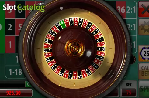 Οθόνη3. European Roulette (Genii) Κουλοχέρης