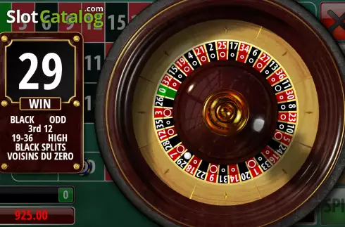 Οθόνη4. European Roulette (Genii) Κουλοχέρης