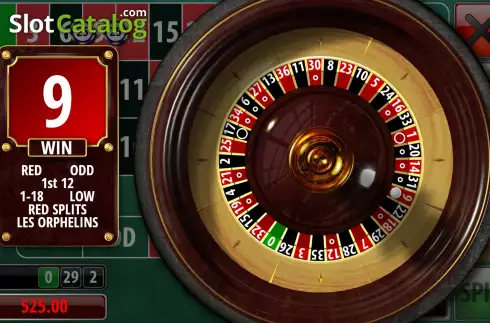 Οθόνη5. European Roulette (Genii) Κουλοχέρης