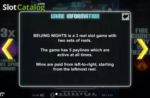 Οθόνη7. Beijing Nights Κουλοχέρης