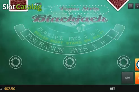 Οθόνη2. Vegas Strip Blackjack (Genii) Κουλοχέρης