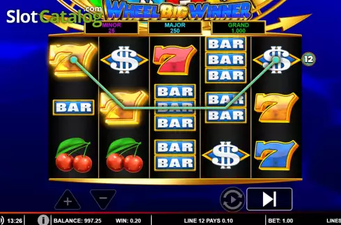 Οθόνη3. Wheel Big Winner Κουλοχέρης