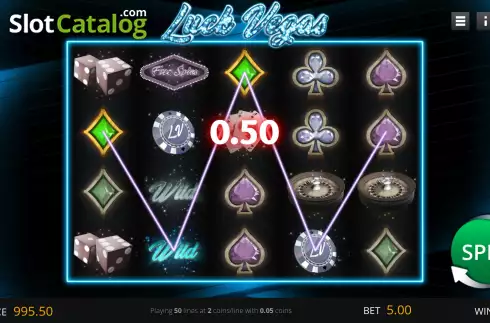Οθόνη3. Luck Vegas Κουλοχέρης 