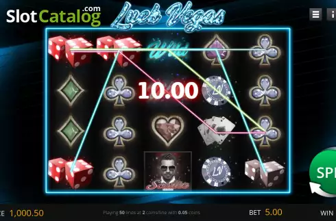 Οθόνη4. Luck Vegas Κουλοχέρης 