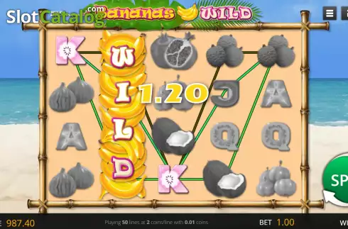 Οθόνη4. Bananas Wild Κουλοχέρης