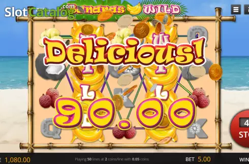 Οθόνη5. Bananas Wild Κουλοχέρης