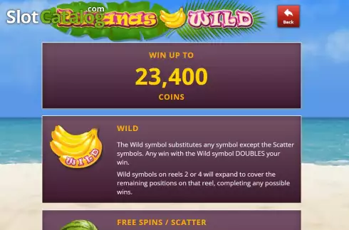 Οθόνη6. Bananas Wild Κουλοχέρης