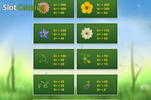 Οθόνη6. Floral Fortunes Κουλοχέρης 