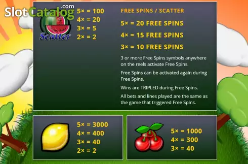 Οθόνη7. Triple Berry Wild Κουλοχέρης 