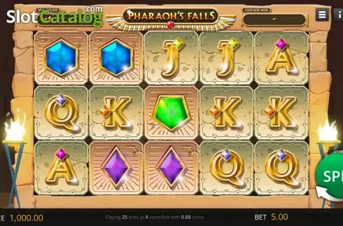Οθόνη2. Pharaohs Falls Κουλοχέρης