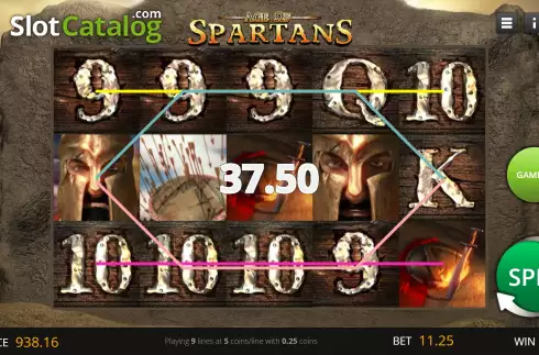 Οθόνη3. Age of Spartans Κουλοχέρης