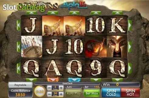 Οθόνη2. Age of Spartans Spin16 Κουλοχέρης