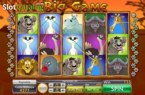 Οθόνη3. Big Game Κουλοχέρης