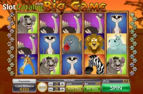 Οθόνη2. Big Game Κουλοχέρης