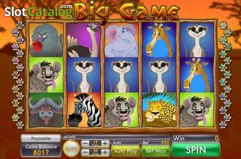 Οθόνη5. Big Game Κουλοχέρης