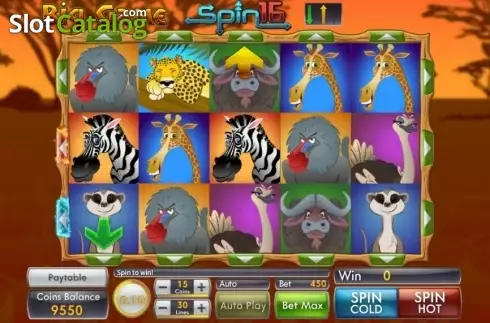 Οθόνη2. Big Game Spin16 Κουλοχέρης 