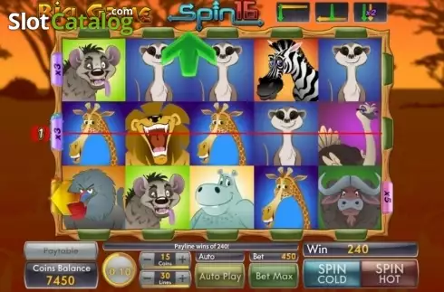Οθόνη3. Big Game Spin16 Κουλοχέρης 