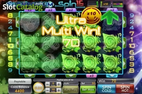 Οθόνη4. Elementium Spin16 Κουλοχέρης