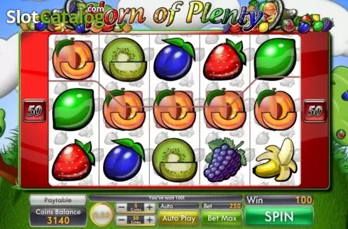 Οθόνη3. Horn of Plenty Κουλοχέρης